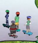 Skateboarders