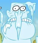 Frozen Underwear Man