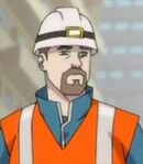 Worker at Attack Site