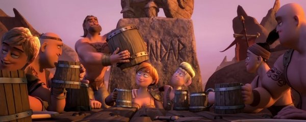 Ronal the Barbarian Banner