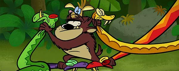 Taz: Quest For Burger Banner