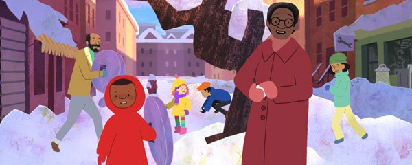 The Snowy Day Banner