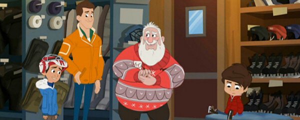 The Magic Hockey Skates Banner