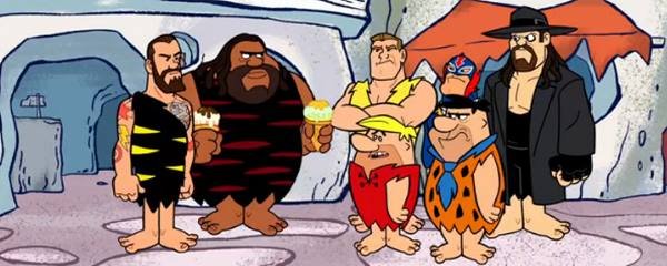 The Flintstones & WWE: Stone Age Smackdown Banner