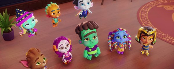 Super Monsters Back to School Banner