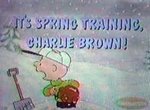 It's Spring Training, Charlie Brown