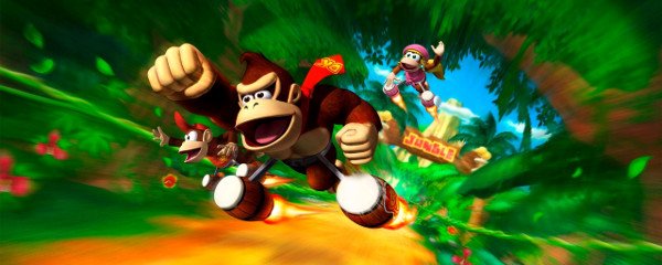 Donkey Kong: Barrel Blast Banner