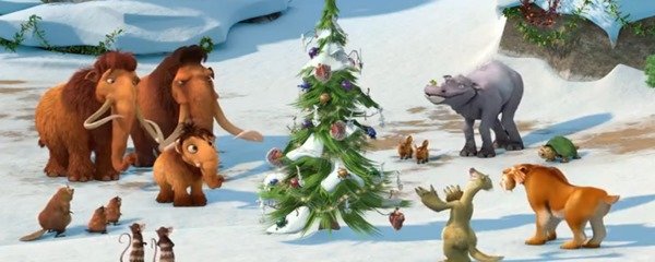 Ice Age: A Mammoth Christmas Banner