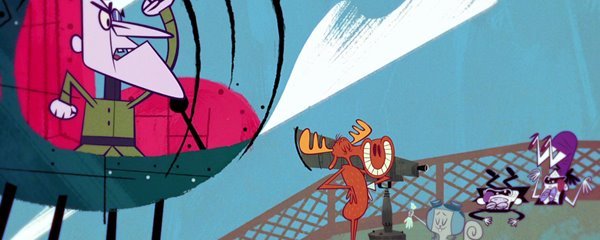 The Adventures of Rocky and Bullwinkle Banner