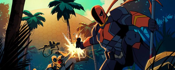 Deathstroke: Knights & Dragons Banner