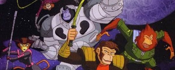 Captain Simian & the Space Monkeys Banner
