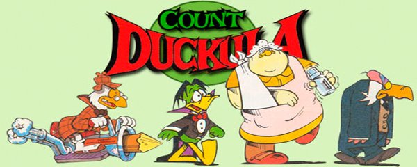 Count Duckula Banner