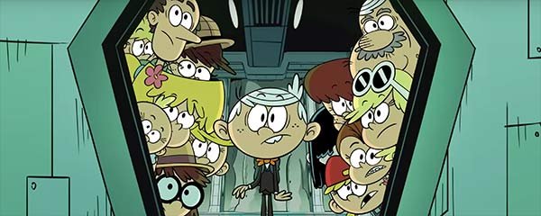 No Time to Spy: A Loud House Movie Banner