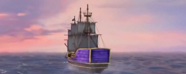 The Swan Princess: Princess Tomorrow, Pirate Today Banner