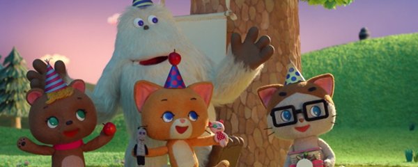The Curious Kitty & Friends Banner
