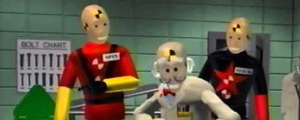 The Incredible Crash Dummies Banner