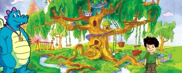 Dragon Tales: Dragon Frog Jamboree Banner