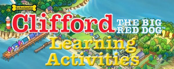 Clifford the Big Red Dog: Learning Activities Banner