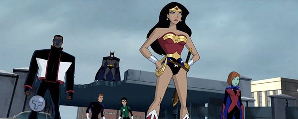 Justice League vs. the Fatal Five Banner