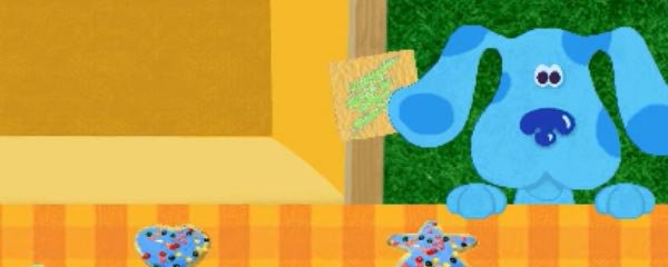 Blue's Clues: Blue's 123 Time Activities Banner