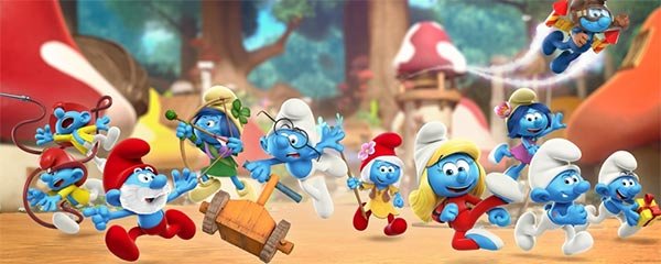 The Smurfs (2021) Banner