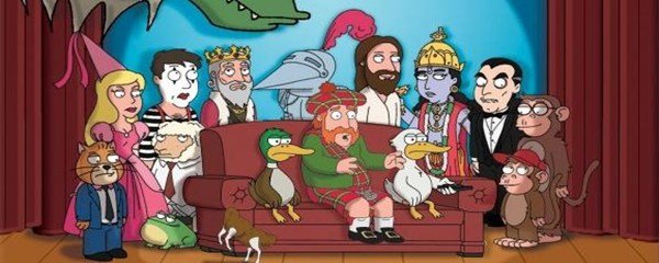 Seth MacFarlane's Cavalcade of Cartoon Comedy Banner