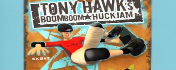 Tony Hawk in Boom Boom Sabotage Banner