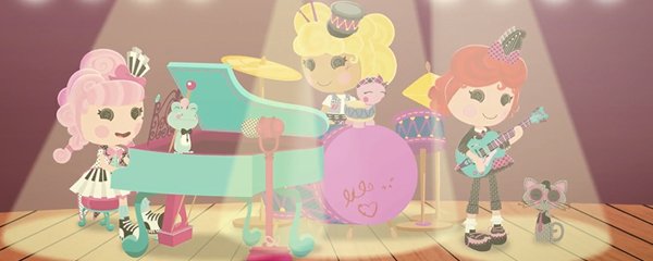 Lalaloopsy: Band Together Banner