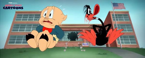 Looney Tunes Cartoons: Back to School Special Banner