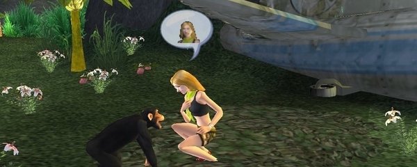The Sims 2: Castaway (Console) Banner