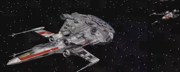 Star Wars Trilogy Arcade Banner