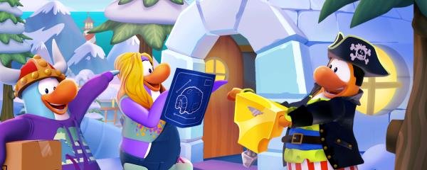 Club Penguin Island Banner