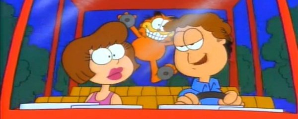 Garfield Gets a Life Banner